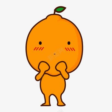 橘子动画可爱动画人物png免抠素材_新图网 https://ixintu.com 人物 动画 可爱 橘子