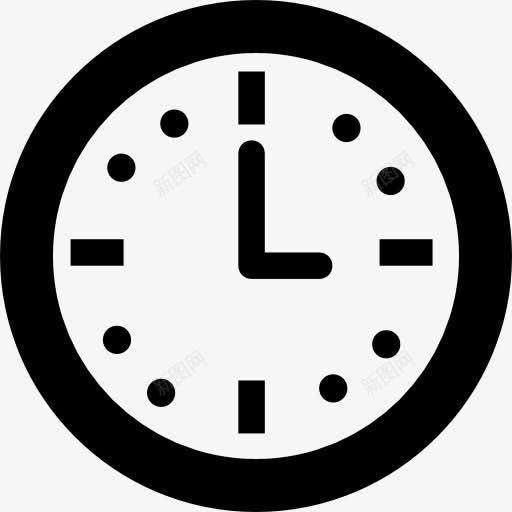 圆形壁钟客厅图标png_新图网 https://ixintu.com 圆形时钟 圆形钟 家居用品 工具 工具和用具 挂钟 时钟 钟