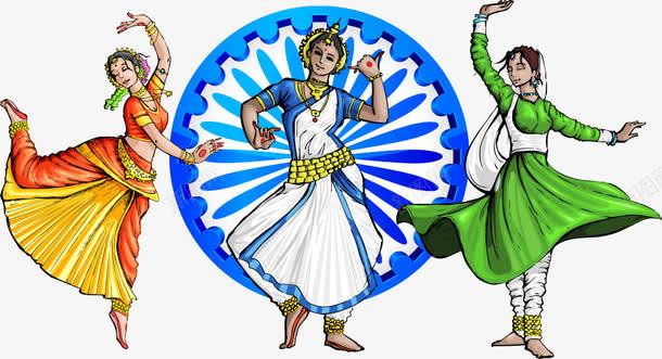 跳印度舞的漂亮美女png免抠素材_新图网 https://ixintu.com 人物 卡通人物 漂亮美女 矢量人物 美女 舞蹈