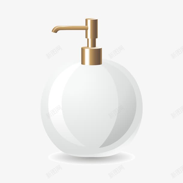 洗水发瓶图标png_新图网 https://ixintu.com 卫浴图标 平面设计 标志图标 标识 洗水发瓶 淋浴