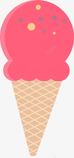卡通冷饮冰淇淋装饰素材
