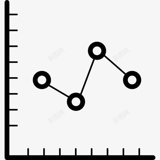 线图图标png_新图网 https://ixintu.com 图形 图表 数据分析 数据线接口 符号 线