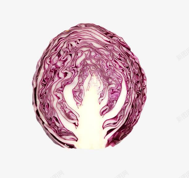 有机蔬菜紫包菜png免抠素材_新图网 https://ixintu.com 产品实物 绿色 营养 配菜