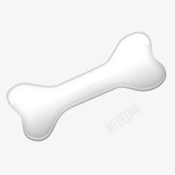 白色骨头图标png_新图网 https://ixintu.com 图标 白色 设计 骨头