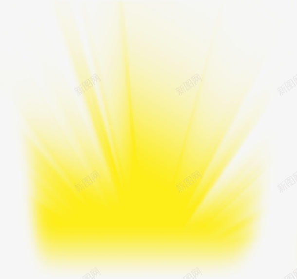 黄色新年光效装饰png免抠素材_新图网 https://ixintu.com 年光 装饰 黄色