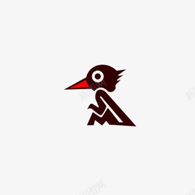 啄木鸟商标logo图标图标