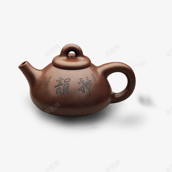 古典式茶壶png免抠素材_新图网 https://ixintu.com 古典 品茶 茶具 茶壶