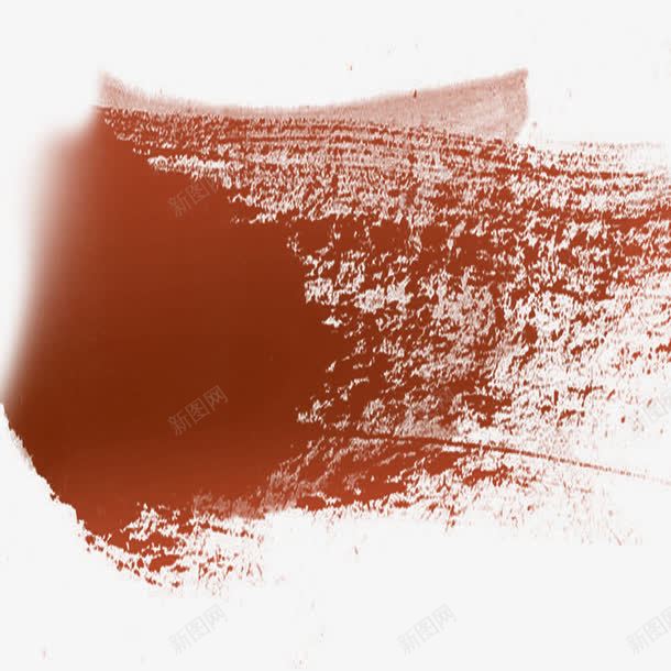 褐色磨砂图形png免抠素材_新图网 https://ixintu.com 免费 喷绘 墙体喷绘 磨砂 简约 褐色