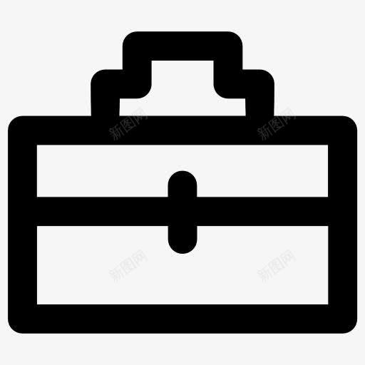 工具盒图标png_新图网 https://ixintu.com 存储 工具和用具 工具盒 工具箱 改进 维修