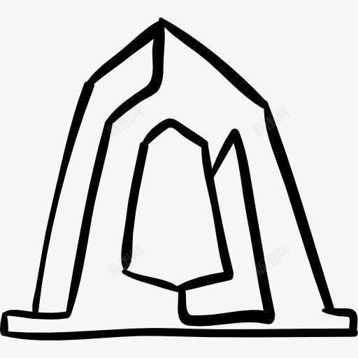 艺术建筑纪念碑轮廓图标png_新图网 https://ixintu.com 建筑 手绘 旅行 概述 纪念碑 艺术 雕塑