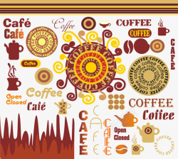 cafe咖啡矢量图高清图片