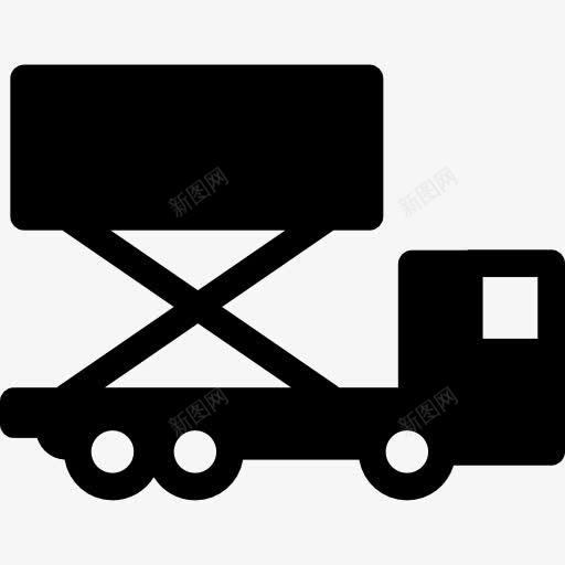 卡车图标png_新图网 https://ixintu.com 举重运动员 升降机 拖车 货运卡车 运输