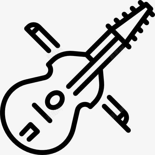 Barytone图标png_新图网 https://ixintu.com 乐器 乐队 弓 弦乐器 男中音 音乐和多媒体