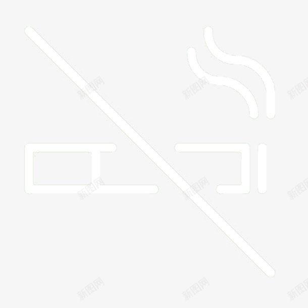 卡通禁烟标志图标png_新图网 https://ixintu.com logo nosmoking ppt 不准吸烟 不抽烟 戒烟 戒烟图 戒烟标志 扁平化 禁止吸烟