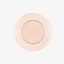 粉色圆盘盘子高清图片