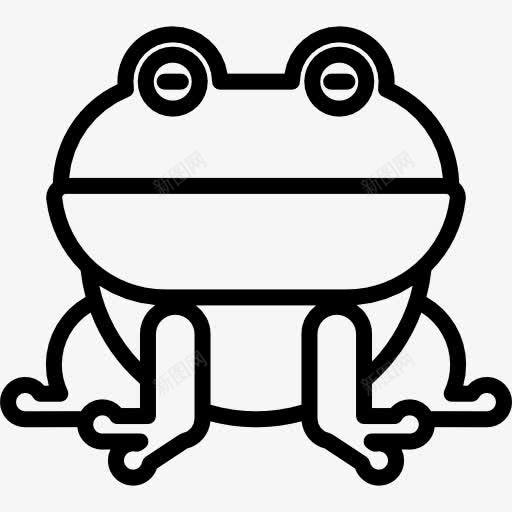 青蛙图标png_新图网 https://ixintu.com 动物 动物园 动物王国 野生动物 青蛙