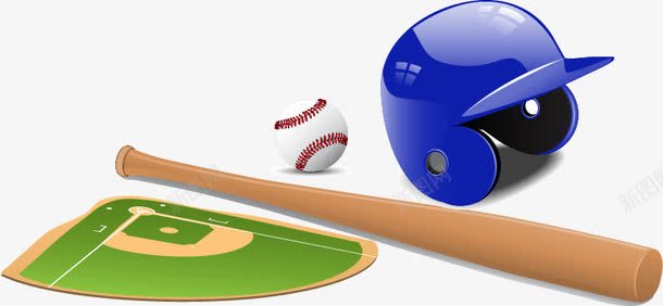 棒球运动器材png免抠素材_新图网 https://ixintu.com 棒球运动器材运动健身器材棒球棒球场棒球帽棒球杆矢量