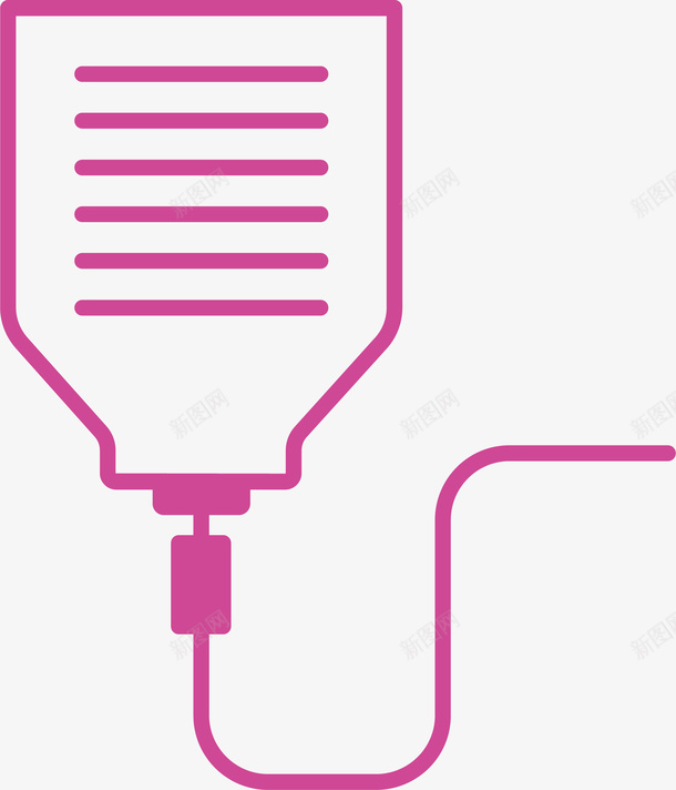 输液医药矢量图ai免抠素材_新图网 https://ixintu.com 生物医药 生物医药产业 生物医药展板 生物医药广告 生物医药整容 线条 输液 矢量图