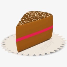 精美的巧克力蛋糕红色图标png_新图网 https://ixintu.com 图标 巧克力 精美 红色 蛋糕