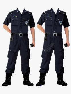警察制服素材