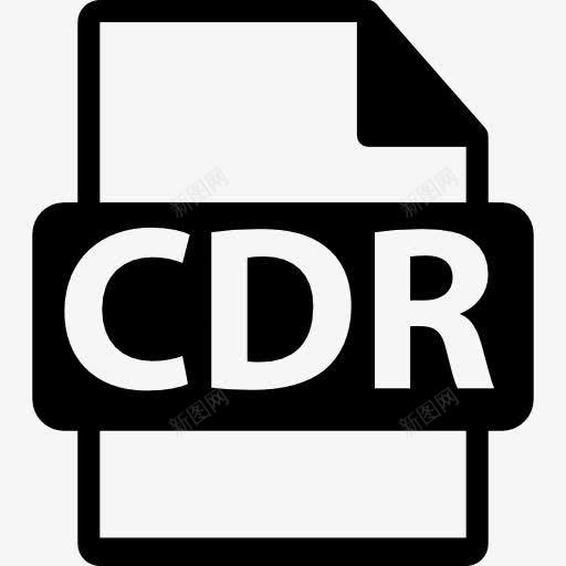 CDR格式文件扩展图标png_新图网 https://ixintu.com CDR文件 CDR文件格式 CDR格式 CDR的延伸 接口CDR