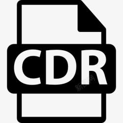 CDR文件格式CDR格式文件扩展图标高清图片