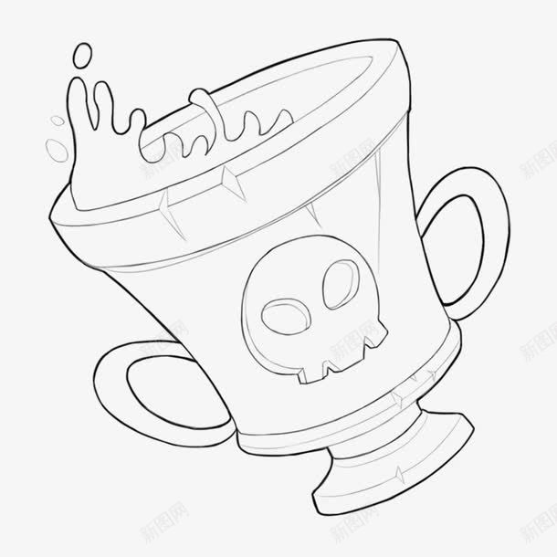 手绘的水杯png免抠素材_新图网 https://ixintu.com PNG图形 PNG装饰 咖啡杯 手绘 水杯 装饰
