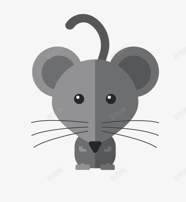 手绘小老鼠png免抠素材_新图网 https://ixintu.com 动物 可爱 手绘 素材 老鼠