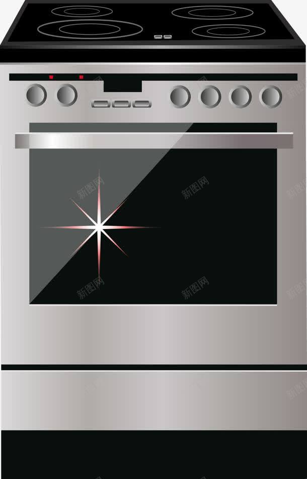 烤炉png免抠素材_新图网 https://ixintu.com 免费矢量 免费矢量下载 家用电器 烤炉 电子产品