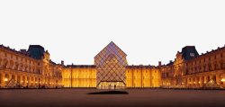 罗浮宫建筑法国卢浮宫高清图片