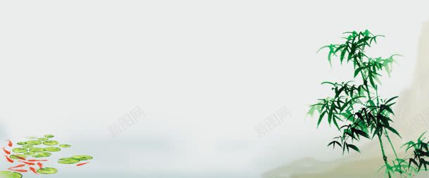 水墨古风背景