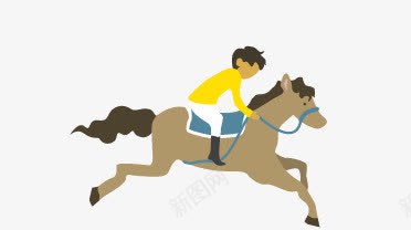 骑马png免抠素材_新图网 https://ixintu.com 奥运元素 旅游元素 马 骑马的人