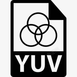 YUV格式的视频格式YUV文件格式变图标高清图片