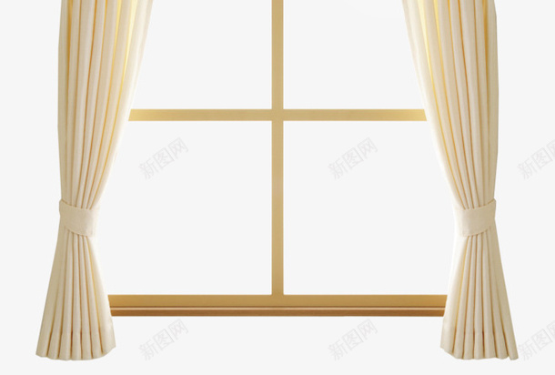 白色窗帘帘子png免抠素材_新图网 https://ixintu.com 帘子 白色 窗帘 窗户