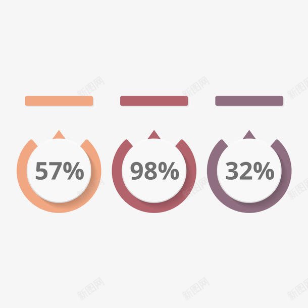 灰色数据图表png免抠素材_新图网 https://ixintu.com 分析 数据 灰色 百分比