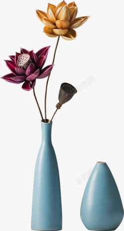 中式莲花中式元素装饰高清图片