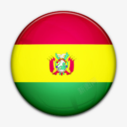 玻利维亚国旗的玻利维亚worldflagicons高清图片