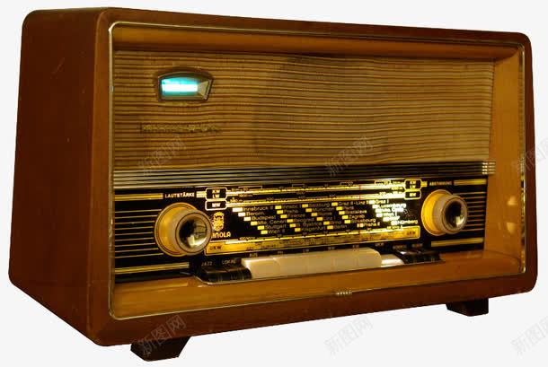 古典复古老式收音机png免抠素材_新图网 https://ixintu.com 古典 复古 收音机 老式