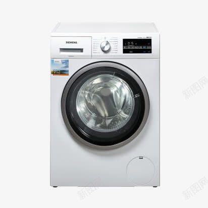 西门子洗衣机XQG80png免抠素材_新图网 https://ixintu.com 产品实物 变频 洗烘一体 洗衣机 滚筒 西门子