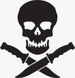 海盗符号头像卡通符号矢量图图标高清图片