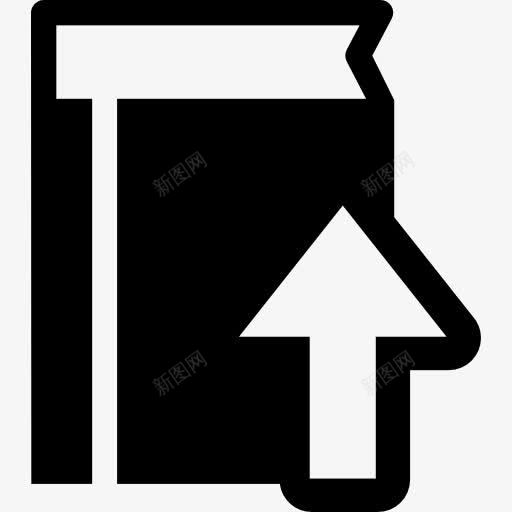 本书上传图标png_新图网 https://ixintu.com 上箭头符号 书 书籍 仪表界面 界面 符号