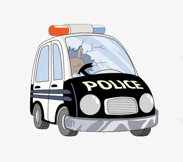 警察来了png免抠素材_新图网 https://ixintu.com 儿童 动画 卡通 疯狂汽车城