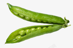 新鲜的绿意大豌豆素材