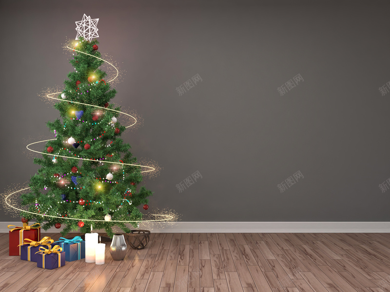 圣诞树欢乐礼品背景psd设计背景_新图网 https://ixintu.com 圣诞树 圣诞节 欢乐 欢庆 气氛 温暖 礼物 素材 背景 节日