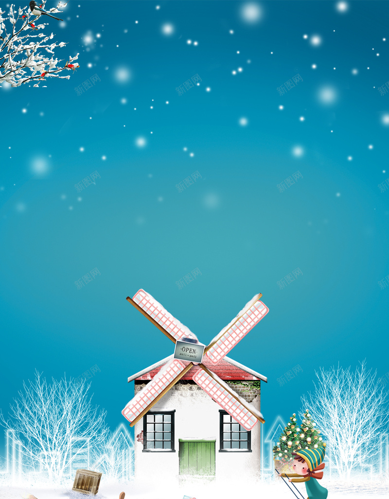 冬季海报背景psd设计背景_新图网 https://ixintu.com 24节气 下雪 优惠 冬天 冬季 商场 圣诞节 小雪 活动 雪人 雪地 雪天