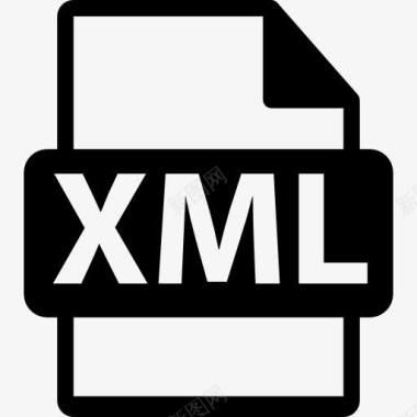 XML文件格式的符号图标图标