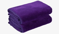 紫色毛巾贵族紫色洗车毛巾高清图片