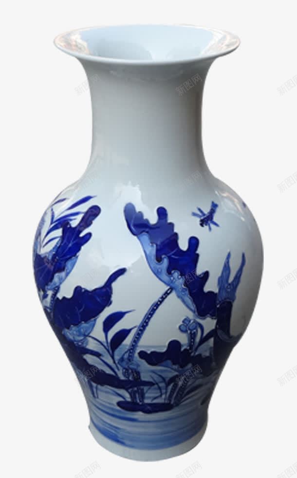 青花瓷瓶png免抠素材_新图网 https://ixintu.com 中国 文物 花瓶PNG图片 青花瓷瓶
