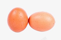 两颗鸡蛋两个土鸡蛋高清图片