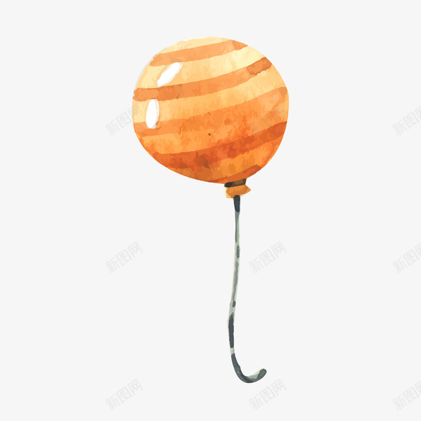 万圣节的装饰气球矢量图ai免抠素材_新图网 https://ixintu.com 万圣节 手绘 气球设计 水彩 装饰 矢量图